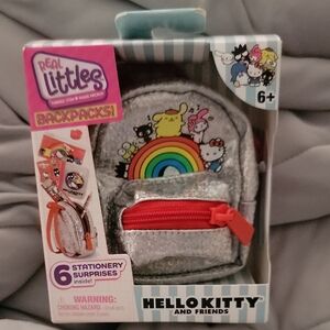 Hello Kitty Silver Mini Backpack